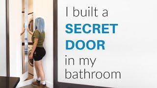 DIY Secret Door in My Bathroom
