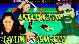 SEMIFINALS [[ SATHIO GROUP]] Austaralian Open 2024 | Day 5 |  | Session 2 { Lai/Lim vs Yeung/Yeung}