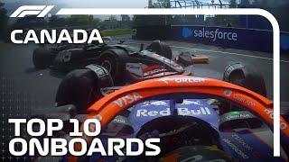 Albon’s Thrilling Double Overtake And The Top 10 Onboards | 2024 Canadian Grand Prix | Qatar Airways