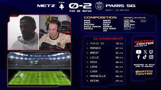 FC Metz vs. Paris Saint-Germain - MATCH CENTER 
