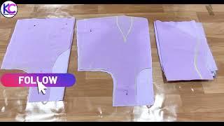 One Dart Blouse | Easiest Blouse | Blouse for Beginner | Krishna Creation