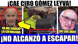 SAN LUNES! CAE CIRO GOMEZ LEYVA ¡NO ALCANZO A ESCAPAR! JALIFE FILTRA INFORMACION