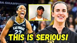 A'ja Wilson LOSES IT After Caitlin Clark Snags WNBA MVP Title!