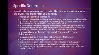 23 Incapacitation and Deterrence