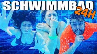 24H im SCHWIMMBAD mit Dania, Kaan & Lena!