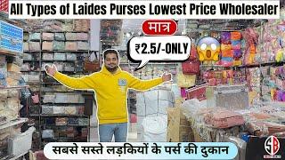 पूरे भारत में सबसे सस्ता Ladies बैग्स और Purse | 2025 Ki Best Video | Ladies Handbags and Purse