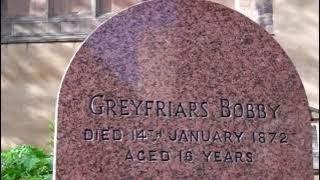 Greyfriars Bobby Skye Terrier Gravestone With Music On History Visit To Edinburgh Scotland