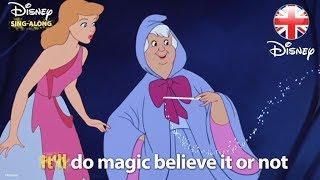 DISNEY SING-ALONGS | Bibbidi-Bobbidi-Boo - Cinderella Lyric Video | Official Disney UK