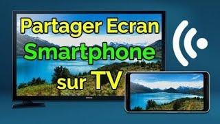 COMMENT AFFICHER L'ÉCRAN D'UN SMARTPHONE  SUR LA TV  SANS CÂBLE  SANS APPLICATION 