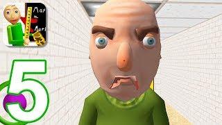 Baldi's Basics in Education - Gameplay Walkthrough Part 5 - New 3D Update (iOS)