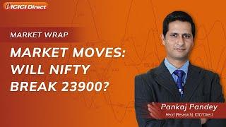 Share Market News Today  Market Wrap With Pankaj Pandey | ICICI Direct. #icicidirect