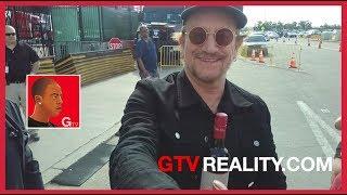 U2 hangs out with fans outside concert venue on GTV Reality, Bono and The Edge
