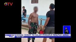 Oknum Anggota TNI di Maluku, NTT Aniaya Warga, Diduga Mabuk #BuletiniNewsSiang 05/01