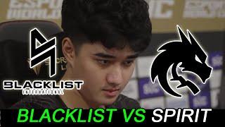 BLACKLIST VS TEAM SPIRIT - LAST GAME! RIYADH MASTERS 2024 DOTA 2 GROUP STAGE HIGHLIGHTS