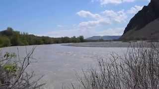 Armenian- Turkish border, Araxes river April 14 2015