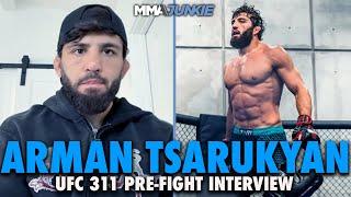 Arman Tsarukyan Explains INSANE Physique for UFC 311, Supports Ilia Topuria's Lightweight Move