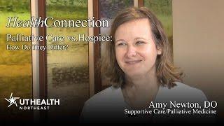 Palliative Care vs. Hospice: How Are They Different? - Dr. Amy Newton