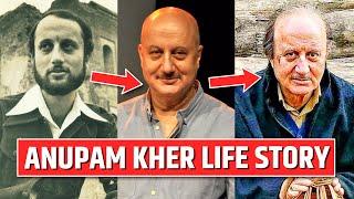 The Life Story of Anupam Kher | Bollywood Actor Biography in Hindi | The Kashmiri Files | 2022