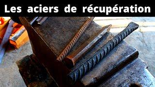 Forge/Coutellerie : les aciers de récupération