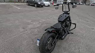 Harley-Davidson Softail Street Bob FXBB stage 1 cold start