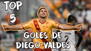 5 Golazos de Diego Valdés con MONARCAS MORELIA | Monarcas TV