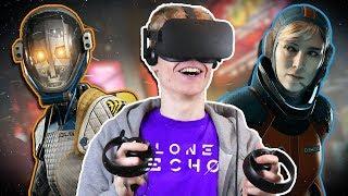 VIRTUAL REALITY SPACE SURVIVAL! | Lone Echo VR (Oculus Touch Gameplay)