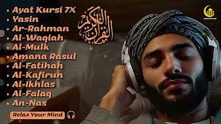 Beautiful Recitation of Ayat Kursi 7x,Surah Yasin,Ar Rahman,Waqiah,Al Mulk,Alfatiha, Almoeathat