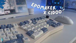 Epomaker x CIDOO: ABM066 Cute and Cozy Typing Experience! 