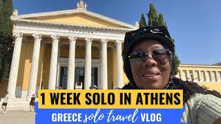 Spend 1 Week With Me Solo in Athens Greece | #solotravel