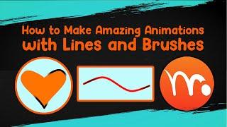 How to Make Amazing Animations with Lines and Brushes | Moho 13.5 Tutorial