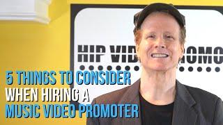 Music Video Promotion Company: Five Things To Consider Before Hiring One