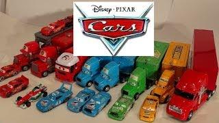 Pixar Cars and The Haulers  with Lightning McQueen, for Collectors and Diecast Enthusiasts