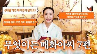 (매화아씨) 유산하면 태아령이될까? 점집을 많이 가면 귀신이 붙을까? (무엇이든 매화아씨 EP.7) l 용한점집 유명한점집 미우새점집 일산점집