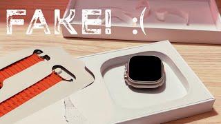 Amazon sent me a FAKE Apple Watch Ultra 2 :(