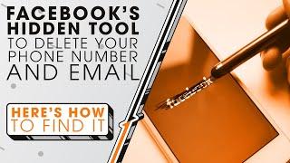 Facebook's Hidden Tool to Delete Your Phone Number and Email | Sync Up