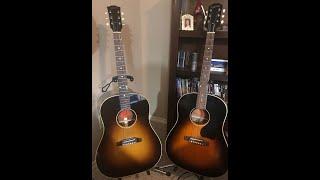 Gibson vs Epiphone J-45