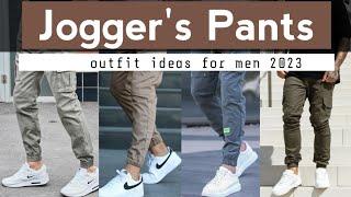 Joggers Outfit Men's in 2023 | jogger pants outfit ideas for men