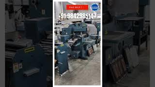 USED FLATBED LETTERPRESS LABEL PRINTING MACHINE | MK PRINTECS MACHINERY, SIVAKASI | 9842985143