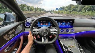 NEW 843 HP GT63 POV DRIVE! Hybrid Brutal V8 German Autobahn! 4K Interior Review