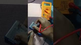 #how to check battery in multi meter