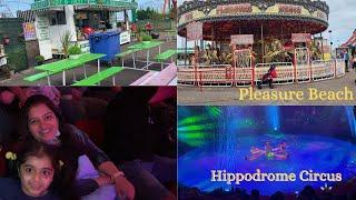 Great Yarmouth Pleasure Beach Vlog 2021(Day-2)|Hippodrome Summer Circus| Mini Series|Uk Vlogs