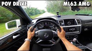 Driving the 2015 Mercedes ML63 AMG W166 | POV TEST DRIVE