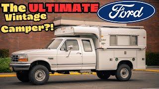 THE Ultimate Ford Diesel Camper Combo?! Alaskan Camper and Ford 7.3 IDI Diesel POV and Drive  Ottoex