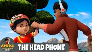 The Head Phone | शिवा Ep 138 | Super Action Cartoon | Shiva TV Show 2024 Hindi