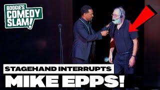 Stagehand Interrupts Mike Epps' Set  *HELLA FUNNY*