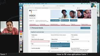 How to Fill Germany VISA Application form ? #Bluecard #expatingermany #xpat