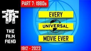 Universal Pictures Movies | PART 7: 1980s  | The Film Fiend