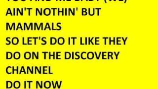 DISCOVERY CHANNEL (lyrics)