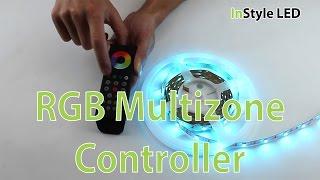 LED Strip Lights - How to wire, set up and use the InStyle LED RGB Multizone Controller