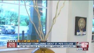 Businesses complain about St. Pete college